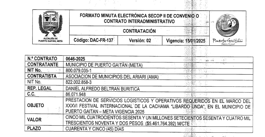 Contrato 0646